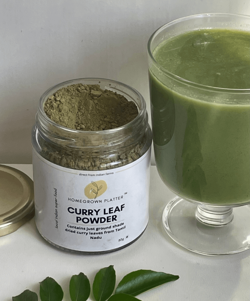 Organic curry leaf powder